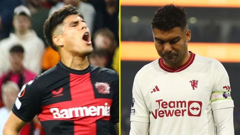 Joao Neves, Bayer Leverkusen title winner, and Everton star - potential Casemiro replacements for Manchester United