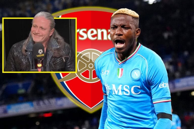 Emmanuel Petit wants Arsenal to sign Victor Osimhen this summer and explains why he's 'perfect fit'