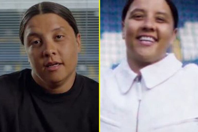 Sam Kerr appears to say emotional goodbye to Chelsea fans - only to announce new contract 20 minutes later in bizarre move