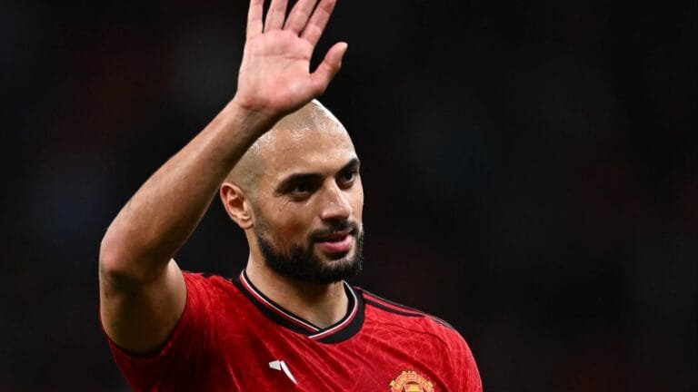 Sofyan Amrabat 'wants to stay in the Premier League' with Man United yet to decide on £25million transfer option