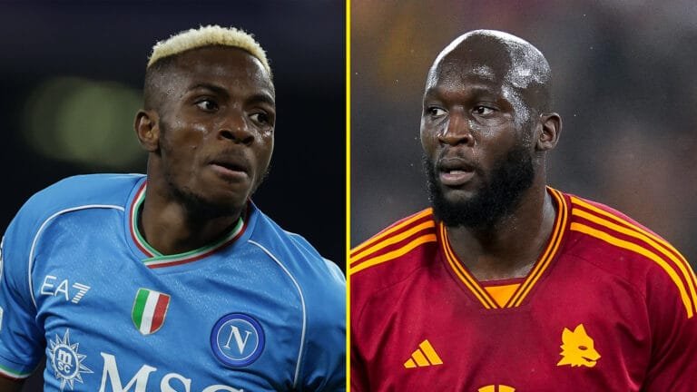 Chelsea in talks with Napoli over Victor Osimhen loan - with Romelu Lukaku set to head to Serie A club