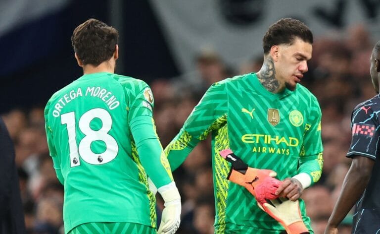 Ederson's wife hits out at 'fake news' suggesting Man City goalkeeper was affected by Stefan Ortega praise