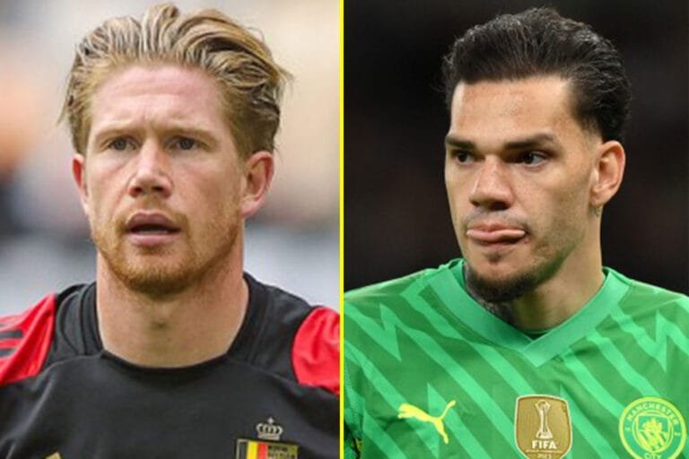 Kevin De Bruyne has not agreed terms with Al Ittihad, who also eye Man City teammate Ederson