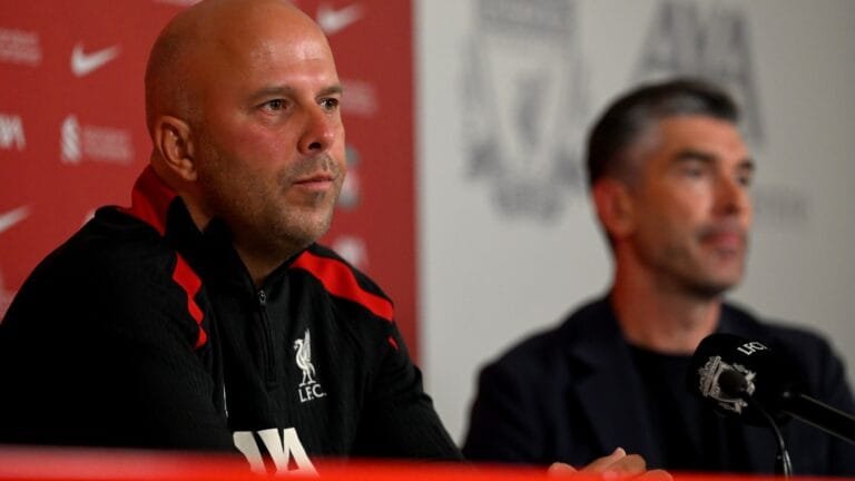 Liverpool chief Richard Hughes gives transfer prediction during Arne Slot's first press conference
