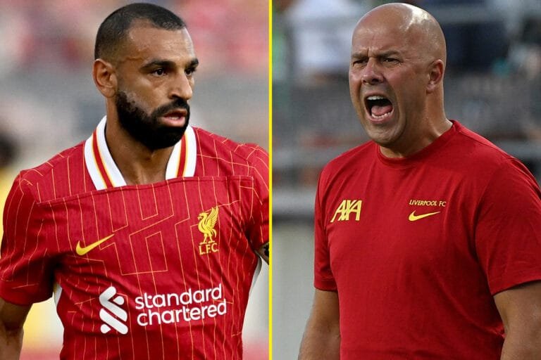 Mohamed Salah's future is questioned as Arne Slot's four-word message to Liverpool stars hints at what the future holds
