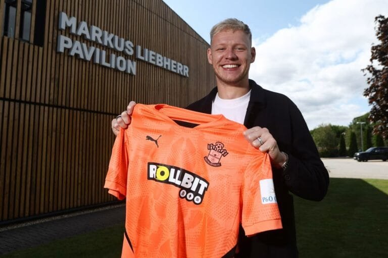 Aaron Ramsdale completes Southampton transfer for initial £18million after 'frustrating' 12 months on Arsenal's bench