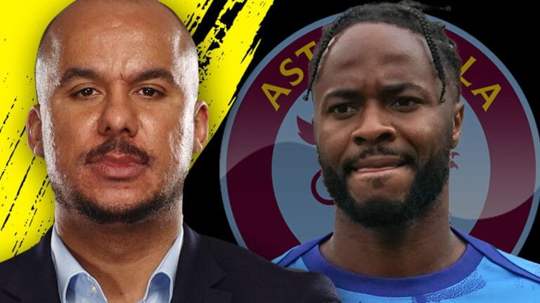 Aston Villa legend sends transfer plea to Raheem Sterling amid links to Premier League rival