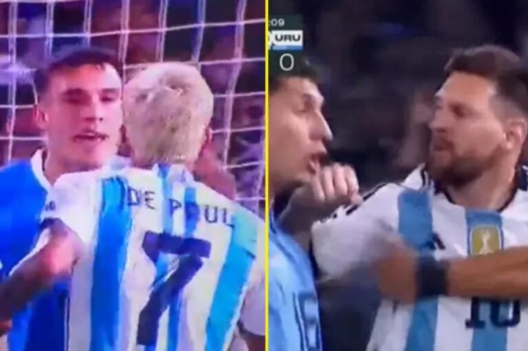 Manchester United-bound Manuel Ugarte caused ugly scenes with crude gesture about Lionel Messi and Rodrigo De Paul