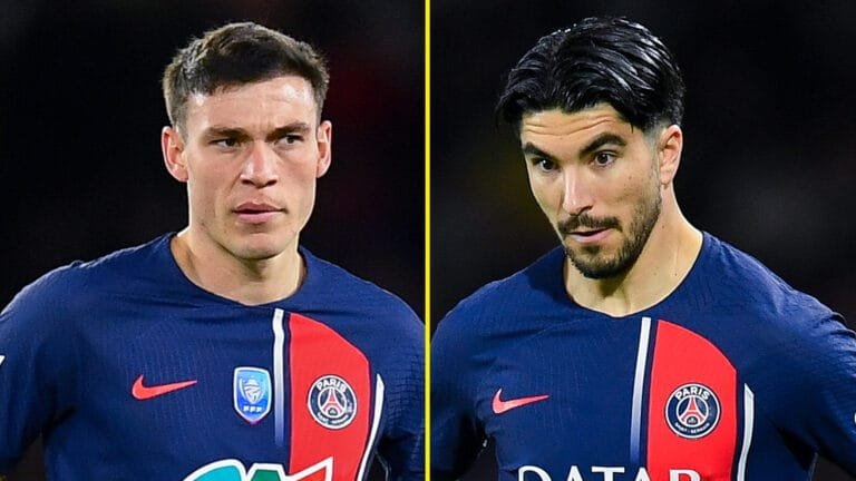 PSG leave star pair out of matchday squad as they near Premier League transfers