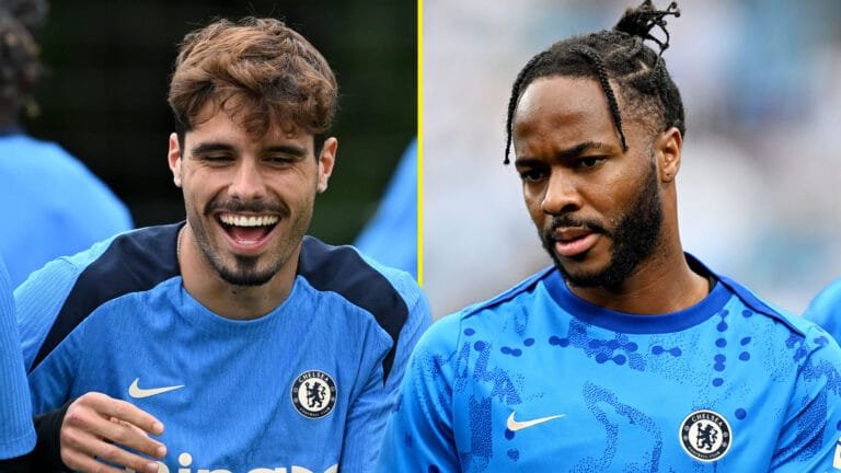 Raheem Sterling one of two Chelsea stars stripped of squad numbers as Pedro Neto and Joao Felix given new numbers