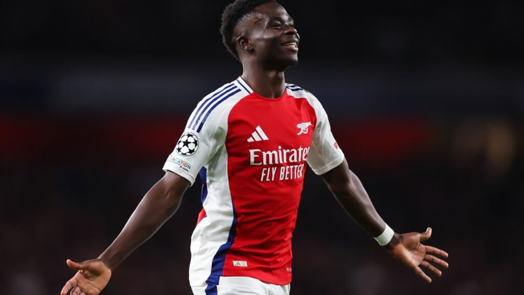 Bukayo Saka’s ‘world class’ performances are ‘scary’ but he needs a top striker