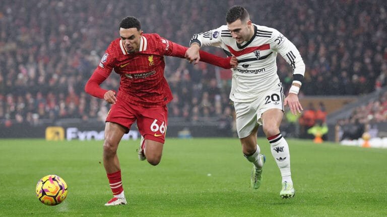 Arne Slot defends Trent Alexander-Arnold after erratic Man Utd display