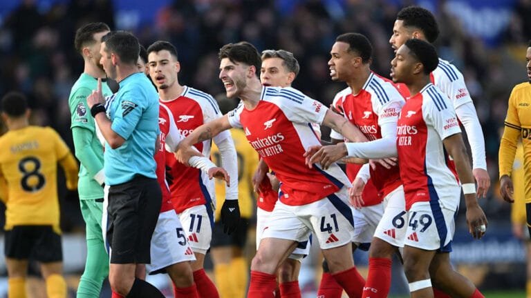 Arsenal charged by the FA over Myles Lewis-Skelly red card incident