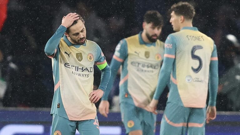 Champions League table after Matchday 7