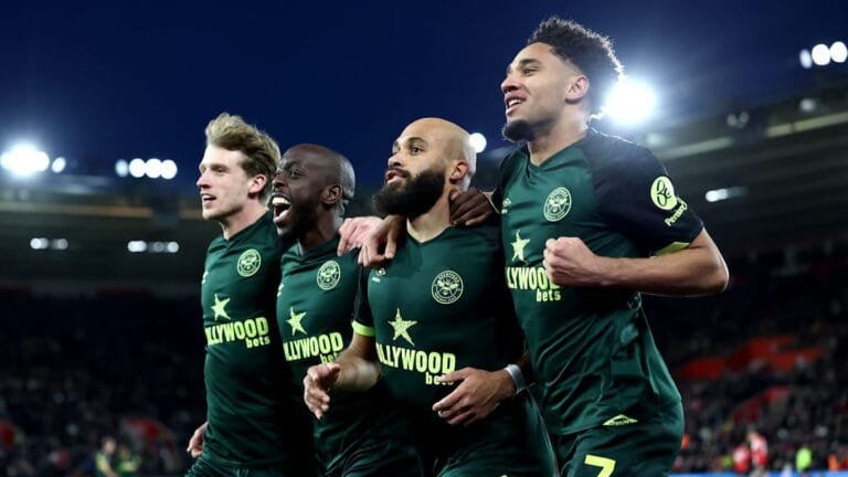 Player ratings as Mbeumo double sinks sorry Saints