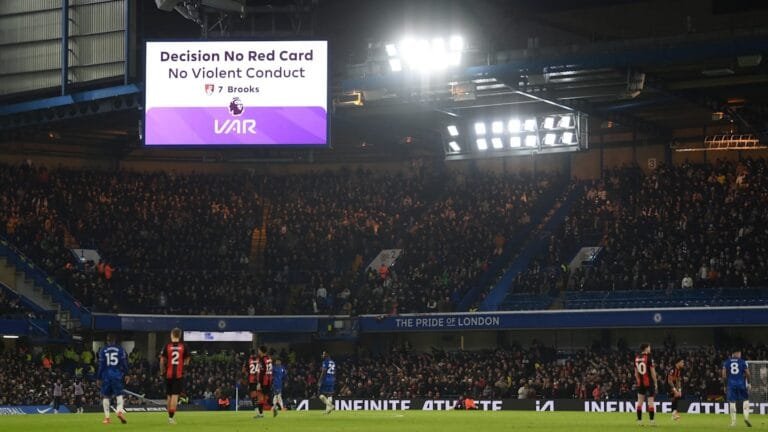 Premier League VAR history made in Chelsea's draw with Bournemouth
