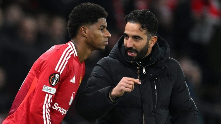 Ruben Amorim offers scathing Marcus Rashford criticism as Man Utd exile continues
