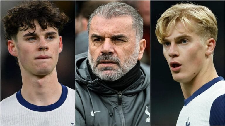 Tottenham star defends Ange Postecoglou & praises 'spectacular' teen duo