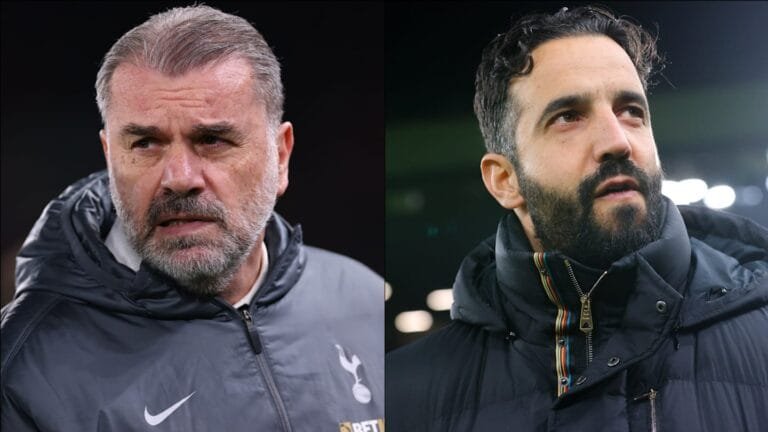 Ange Postecoglou offers Man Utd advice over Ruben Amorim