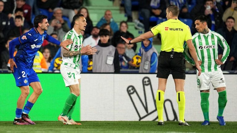 Antony's electric Real Betis start halted by reckless red card