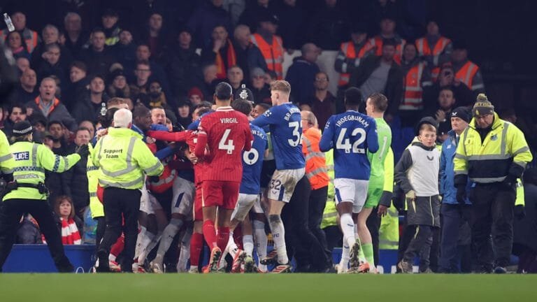 FA confirm charges for Liverpool, Everton & Arne Slot following Merseyside derby mayhem