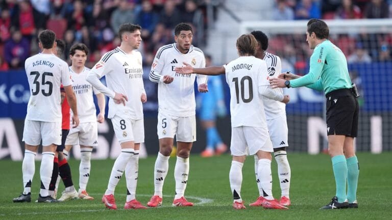 Jude Bellingham speaks out on Osasuna red card amid 12-game suspension risk