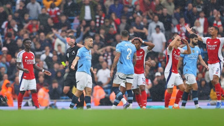 Mikel Arteta accuses Premier League referees of double standards