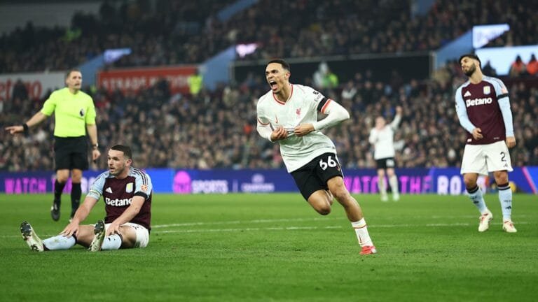 Player ratings as Alexander-Arnold saves Reds from defeat