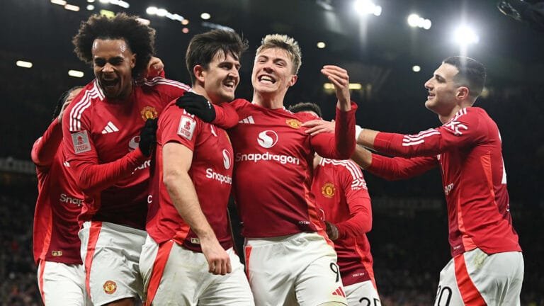 Player ratings as Maguire bags dramatic late winner