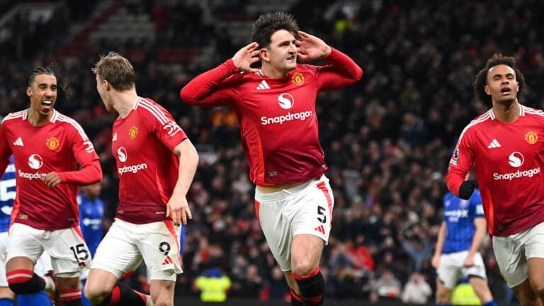 Player ratings as Maguire header decides five-goal thriller