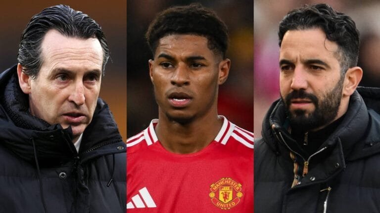 Unai Emery rejects Ruben Amorim's Marcus Rashford verdict
