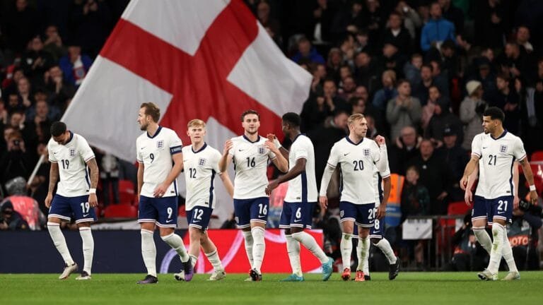 England predicted lineup vs Albania