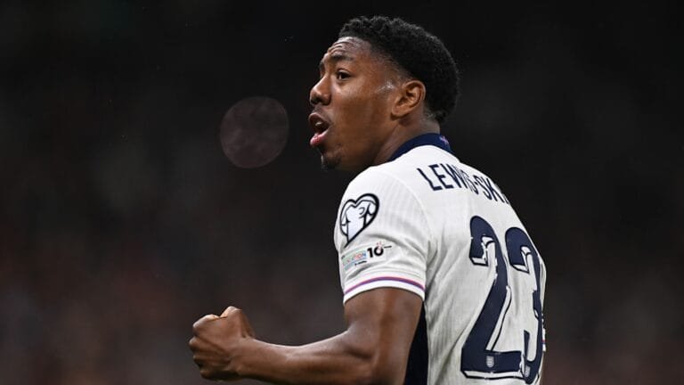 'Fearless' Myles Lewis-Skelly hailed after Arsenal & England breakthrough