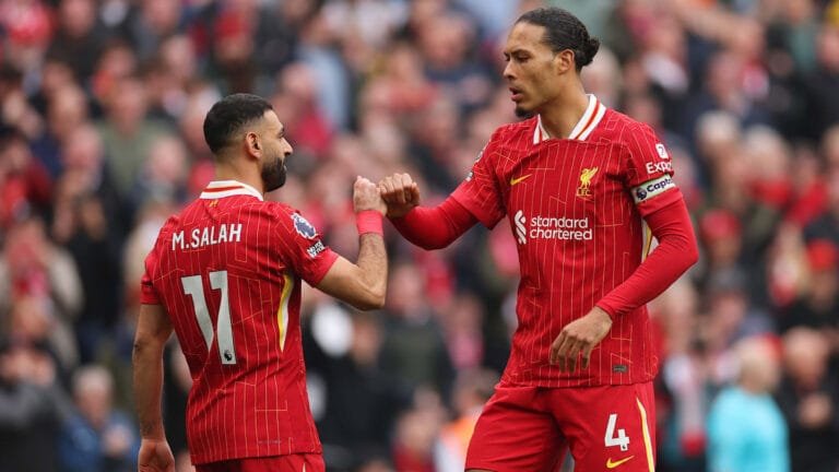 Liverpool's current feelings on new Salah, Van Dijk contracts revealed
