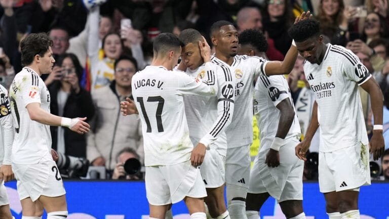 Player ratings as Mbappe & Vini Jr fire hosts above Atletico