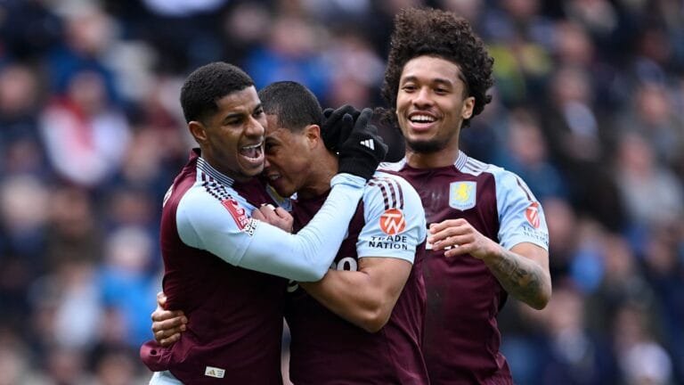Player ratings as Rashford brace sends Villans to Wembley
