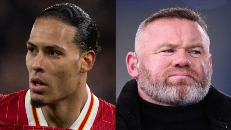 Virgil van Dijk hits back at Wayne Rooney 'lazy' jibe
