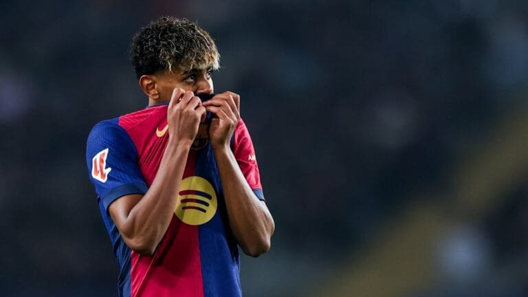 Hansi Flick provides update on Lamine Yamal injury scare