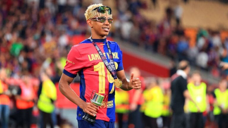 Lamine Yamal taunts Real Madrid after dazzling in Barcelona's Copa del Rey triumph