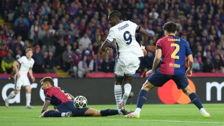Marcus Thuram stuns Barcelona with record-breaking Champions League goal