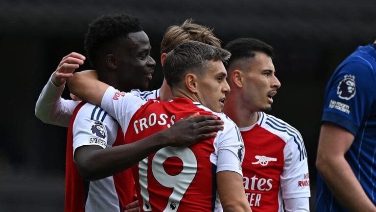 Player ratings as Gunners cruise to victory at Portman Road