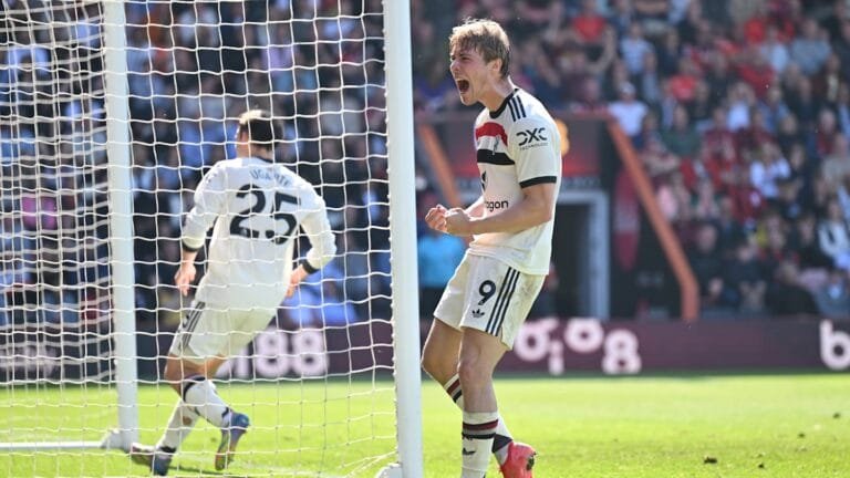 Player ratings as Hojlund rescues point for Red Devils