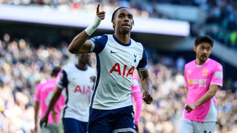 Tottenham make decision on permanent Mathys Tel transfer