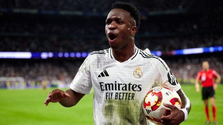 Vinicius Junior equals Ronaldo's Real Madrid scoring record