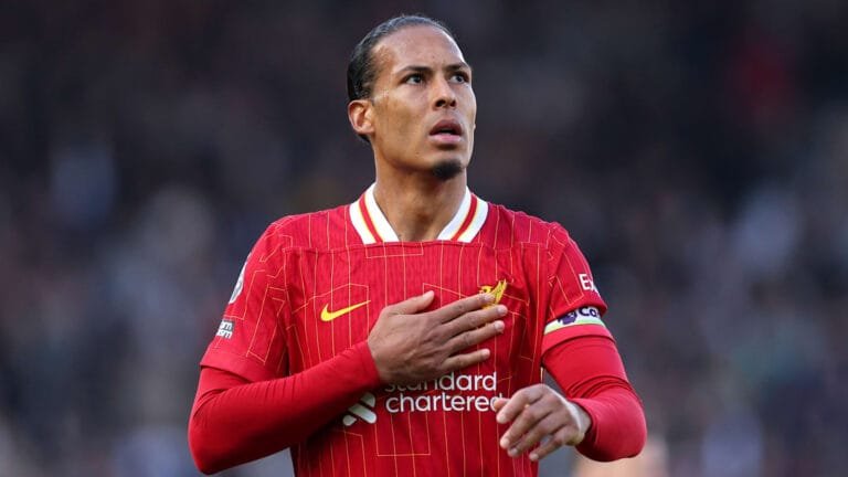 Virgil van Dijk teases Liverpool supporters with four-word contract update