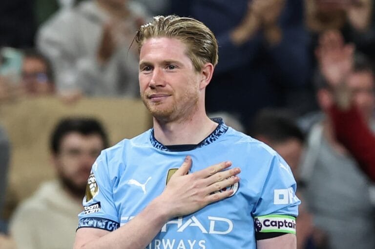 Kevin De Bruyne agrees terms with Serie A giants after emotional Man City exit