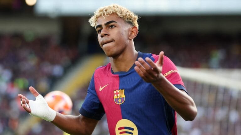 Lamine Yamal took part in a crossbar challenge and the results were as you’d expect