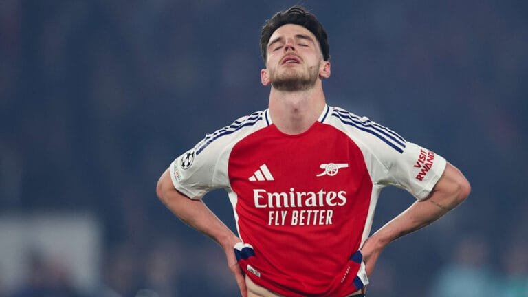 Mikel Arteta provides worrying Declan Rice injury update