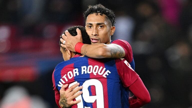 Raphinha reveals extent of Vitor Roque's Barcelona struggles