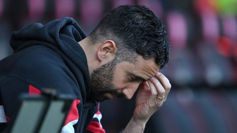 Ruben Amorim worried about Man Utd's 'real dilemma' after record-extending loss
